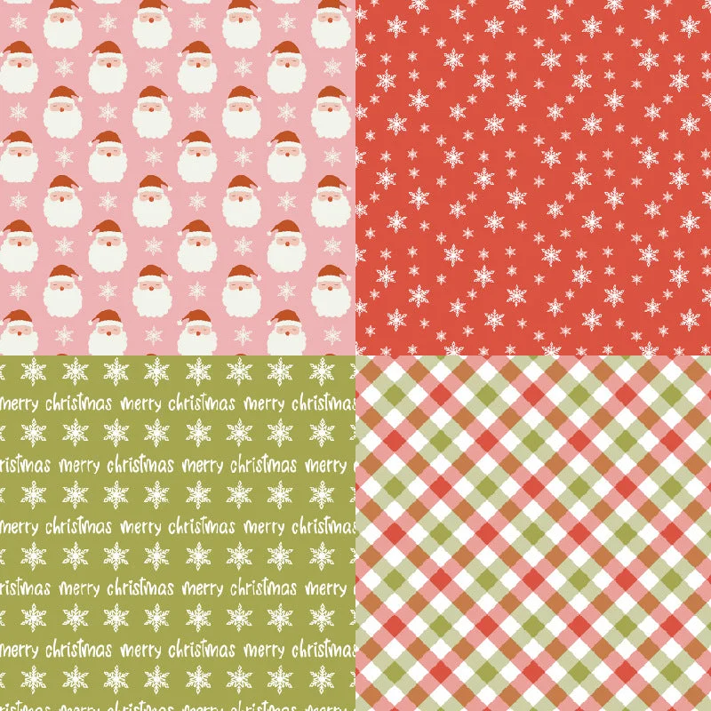 24pcs 6 Red Green Xmas Scrapbook Paper Cardstock 03 24pcs 6 Red Green Xmas Scrapbook Paper Cardstock 03
