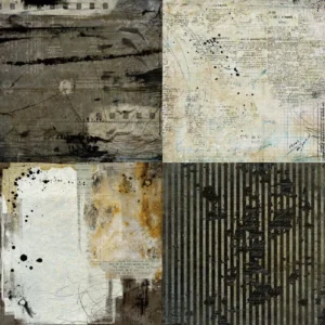 24pcs 6 Rustic Fusion Scrapbook Paper Cardstock 01