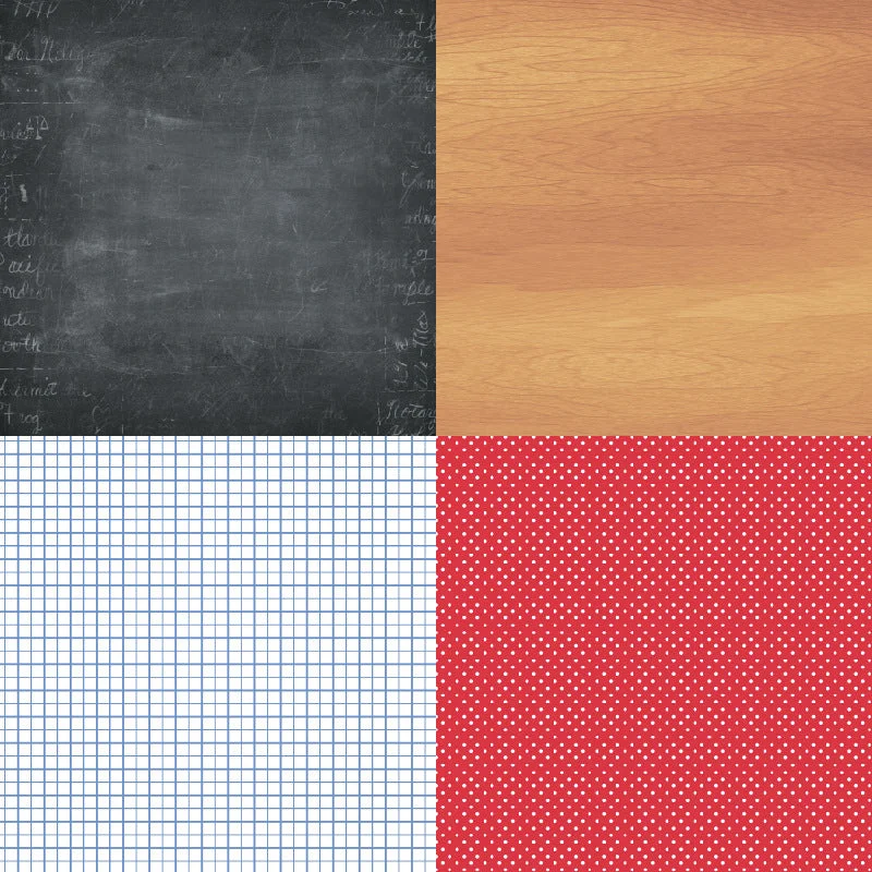 24pcs 6 School Allure Scrapbook Paper Cardstock 02 24pcs 6 School Allure Scrapbook Paper Cardstock 02