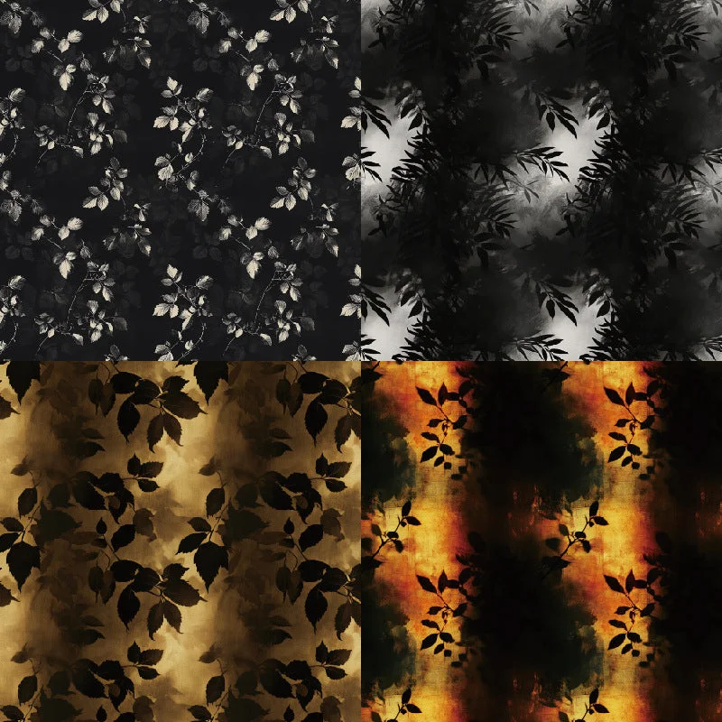 24pcs 6 Shadowy Foliage Scrapbook Paper Cardstock 01 24pcs 6 Shadowy Foliage Scrapbook Paper Cardstock 01