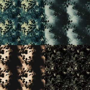Sumflying Shadowy Foliage 24PCS Scrapbook Paper & Cardstock 24pcs 6 Shadowy Foliage Scrapbook Paper Cardstock 02