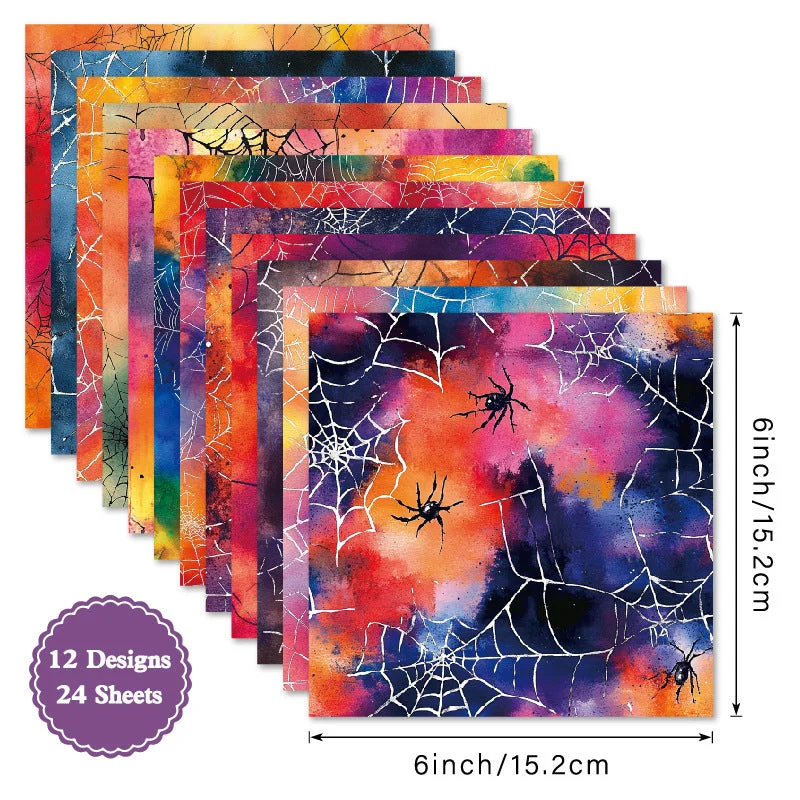 24pcs 6 Silky Shadows Scrapbook Paper Cardstock 04 24pcs 6 Silky Shadows Scrapbook Paper Cardstock 04