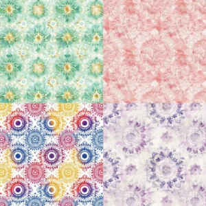 Sumflying Soft Mosaic 24PCS Scrapbook Paper & Cardstock 24pcs 6 Soft Mosaic Scrapbook Paper Cardstock 05