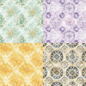 Sumflying Soft Mosaic 24PCS Scrapbook Paper & Cardstock 24pcs 6 Soft Mosaic Scrapbook Paper Cardstock 07