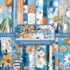24pcs 6 Spring Scrapbook Paper Cardstock 00