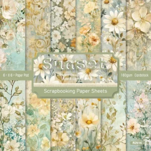 24pcs 6 Sunset Scrapbook Paper Cardstock 00