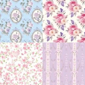 Sumflying Thyme 24PCS Scrapbook Paper & Cardstock 24pcs 6 Thyme Scrapbook Paper Cardstock 05