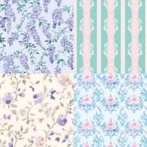 Sumflying Thyme 24PCS Scrapbook Paper & Cardstock 24pcs 6 Thyme Scrapbook Paper Cardstock 06