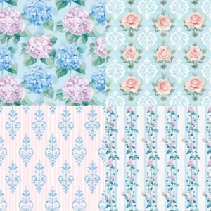 Sumflying Thyme 24PCS Scrapbook Paper & Cardstock 24pcs 6 Thyme Scrapbook Paper Cardstock 07