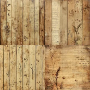 Sumflying Timber Florals 24PCS Scrapbook Paper & Cardstock 24pcs 6 Timber Florals Scrapbook Paper Cardstock 02