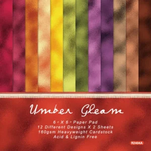 24pcs 6 Umber Gleam Scrapbook Paper Cardstock 00