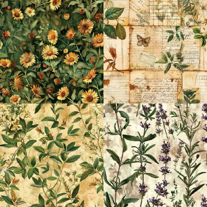 24pcs 6 Verdant Whispers Scrapbook Paper Cardstock 02 24pcs 6 Verdant Whispers Scrapbook Paper Cardstock 02