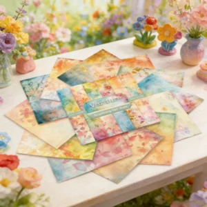 Sumflying Verdure 24PCS Scrapbook Paper & Cardstock 24pcs 6 Verdure Scrapbook Paper Cardstock 03
