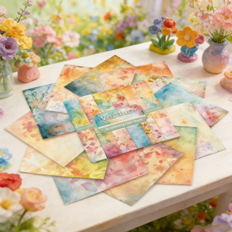 24pcs 6 Verdure Scrapbook Paper Cardstock 03 24pcs 6 Verdure Scrapbook Paper Cardstock 03