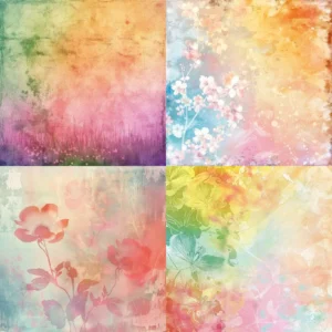 Sumflying Verdure 24PCS Scrapbook Paper & Cardstock 24pcs 6 Verdure Scrapbook Paper Cardstock 05