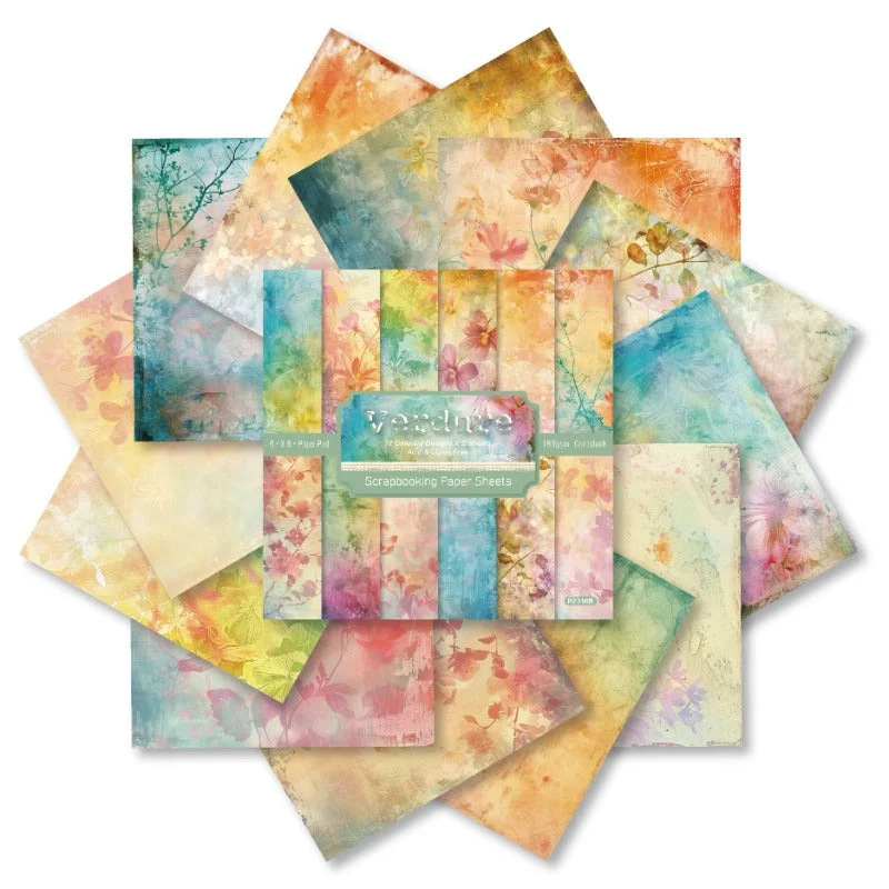 24pcs 6 Verdure Scrapbook Paper Cardstock 08 24pcs 6 Verdure Scrapbook Paper Cardstock 08