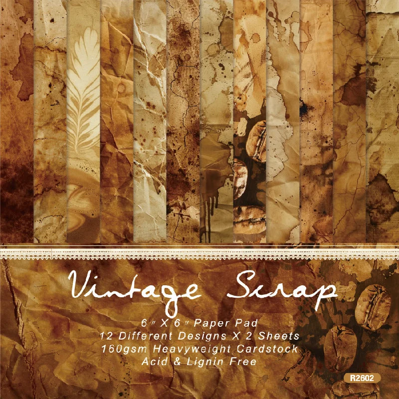 24pcs 6 Vintage Scrap Scrapbook Paper Cardstock 00 24pcs 6 Vintage Scrap Scrapbook Paper Cardstock 00