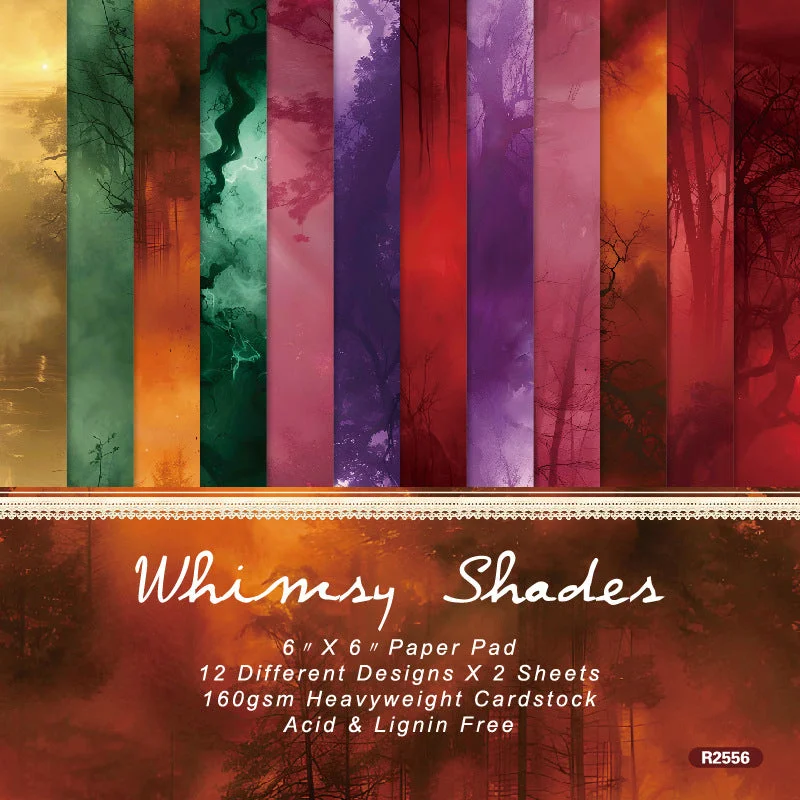 24pcs 6 Whimsy Shades Scrapbook Paper Cardstock 00 24pcs 6 Whimsy Shades Scrapbook Paper Cardstock 00