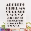 26 Alphabet Stamp Set - main product photo | clear stamp
