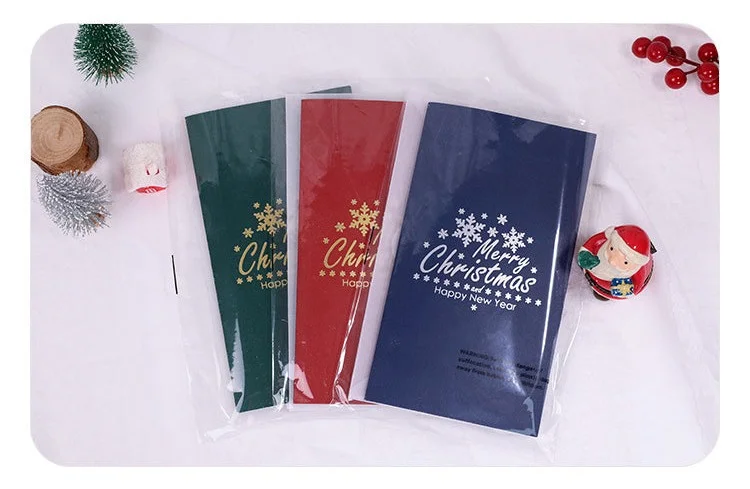 3D Sparkling Christmas Tree Greeting Card Detail 6
