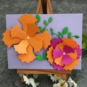 Sumflying 3D Flower Leaf Metal Cutting Dies - main product photo