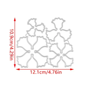 3D Flower Leaf Metal Cutting Dies Sumflying 3D Flower Leaf Metal Cutting Dies - product photo 2 of 6