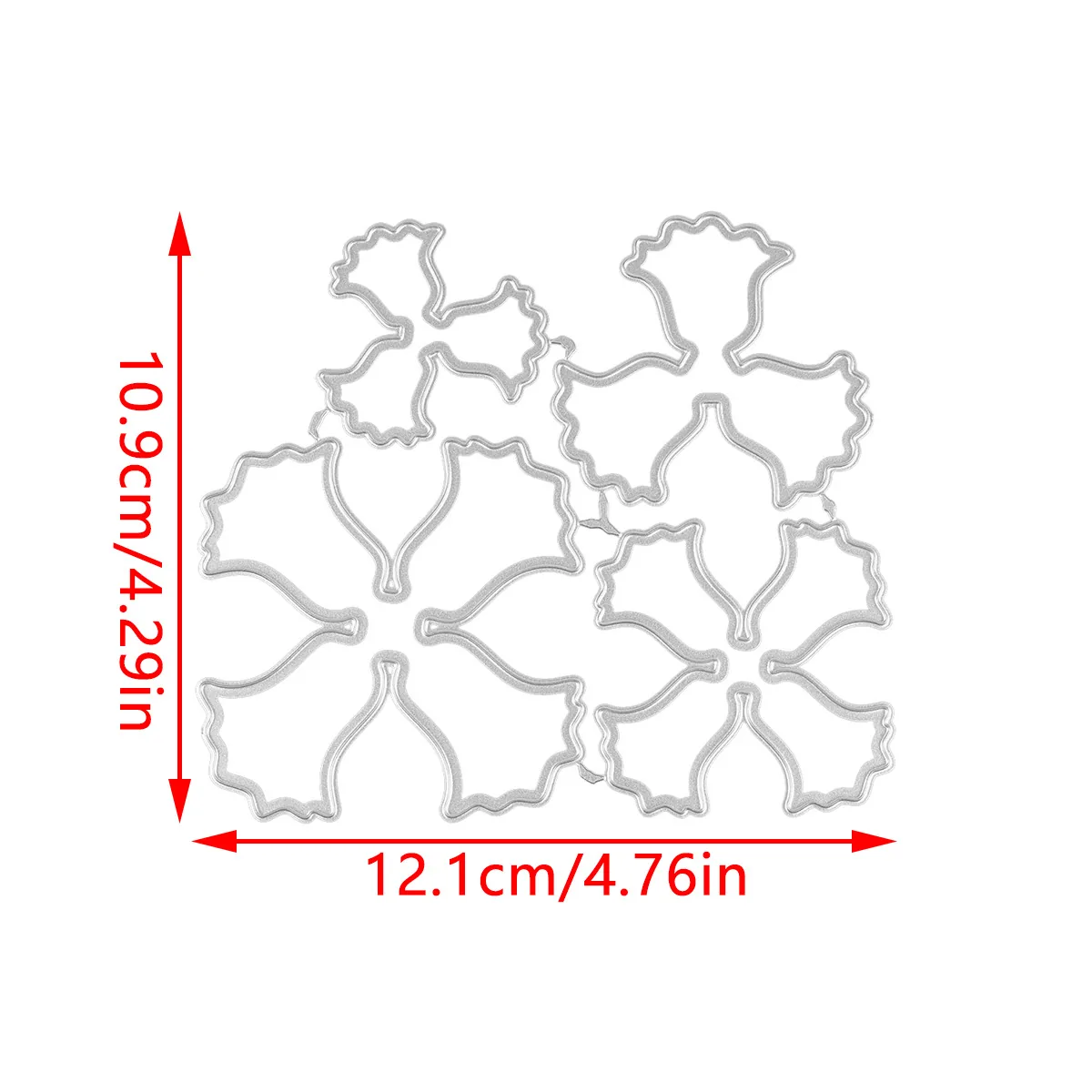 3D Flower Leaf Metal Cutting Dies 2 Sumflying 3D Flower Leaf Metal Cutting Dies - product photo 2 of 6