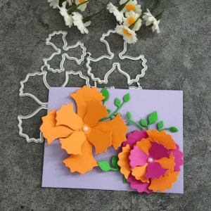 3D Flower Leaf Metal Cutting Dies Sumflying 3D Flower Leaf Metal Cutting Dies - product photo 4 of 6