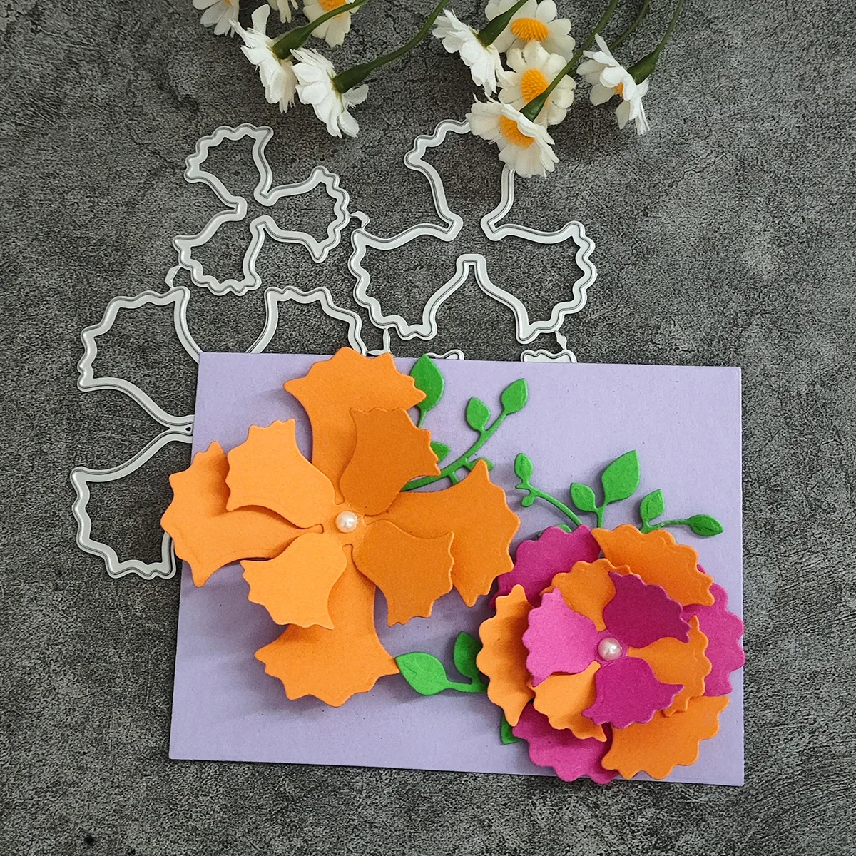 3D Flower Leaf Metal Cutting Dies 4 Sumflying 3D Flower Leaf Metal Cutting Dies - product photo 4 of 6