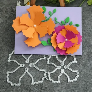 3D Flower Leaf Metal Cutting Dies Sumflying 3D Flower Leaf Metal Cutting Dies - product photo 5 of 6