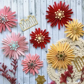 Sumflying 3D Layered Flower Metal Cutting Dies