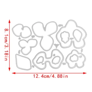 Sumflying 3D Flowers Metal Cutting Dies - product photo 2 of 5