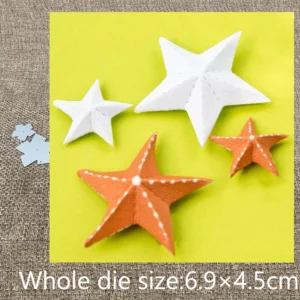 Sumflying 3D Star metal cutting die - main product photo