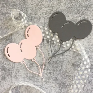 Sumflying 3pcs Balloon Metal Cutting Dies - metal cutting die for scrapbooking and card making