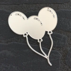 Sumflying 3pcs Balloon Metal Cutting Dies - metal cutting die for scrapbooking and card making