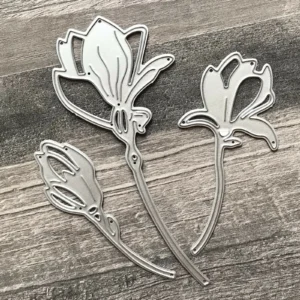 Sumflying 3Pcs Flower Metal Cutting Dies - product photo 2 of 3