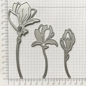 Sumflying 3Pcs Flower Metal Cutting Dies - product photo 3 of 3