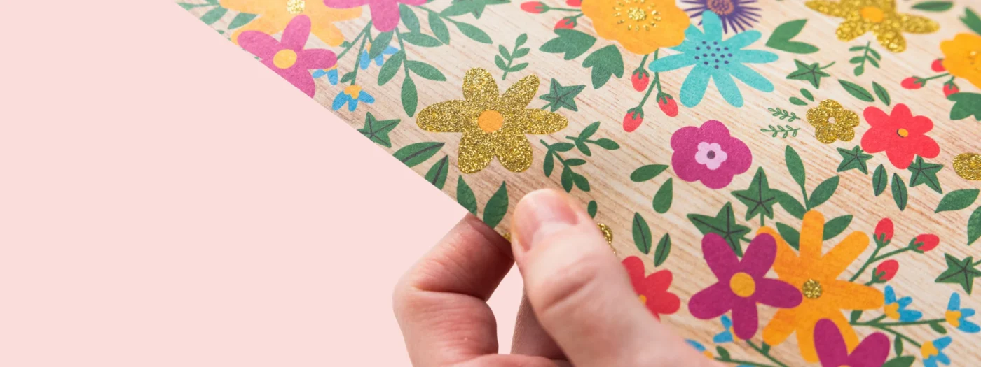 Cardstock Paper Banner Hero