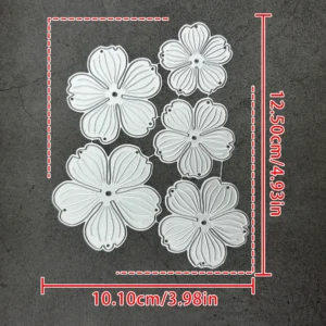 Cherry Blossom Flower Metal Cutting Dies Cherry Blossom Flower Metal Cutting Dies 3