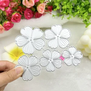 Cherry Blossom Flower Metal Cutting Dies 7