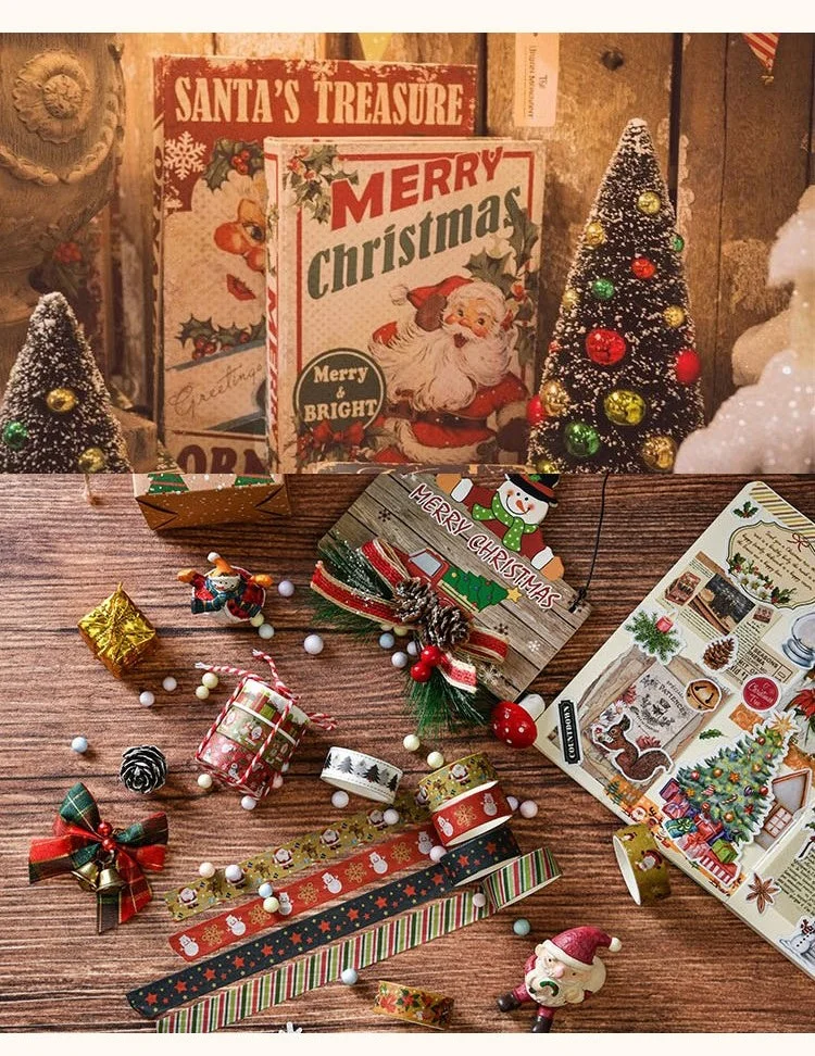 Christmas Decorative Washi Tape Set (6 Rolls) Christmas Decorative Washi Tape Set 6 Rolls 01 3