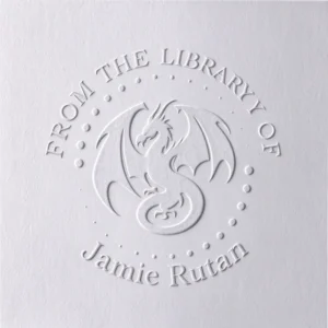 Custom Dragon From The Library Of Book Embosser 2