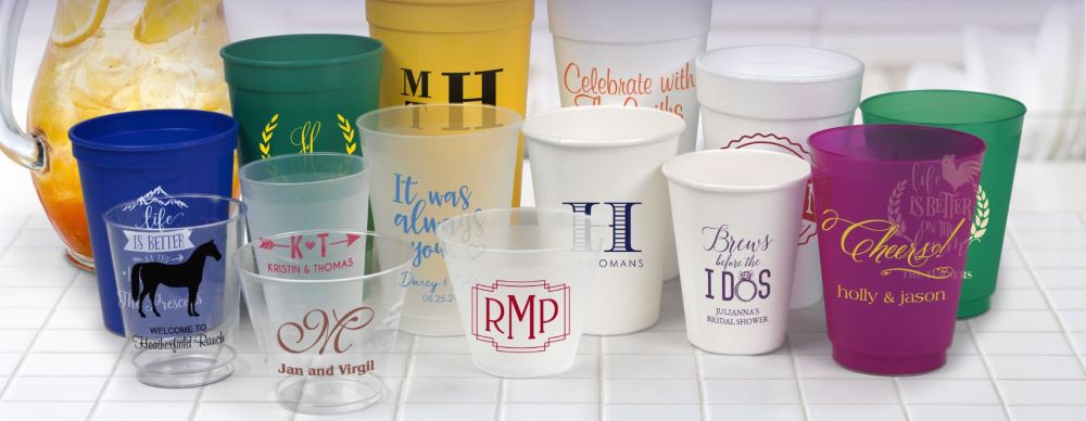 How Small Shops Create Premium Appeal with a Custom Embosser Custom Impressive Plastic Cups with Logo background 2762716047
