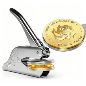 Custom Koi Fish “From the Library Of” Book Embosser (2)