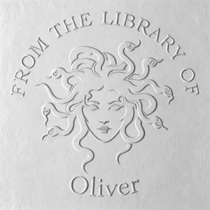 Custom Medusa From The Library Of Book Embosser 2