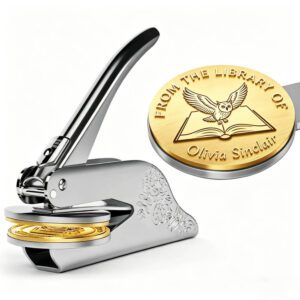 Custom Owl Wings Book Embosser (3)