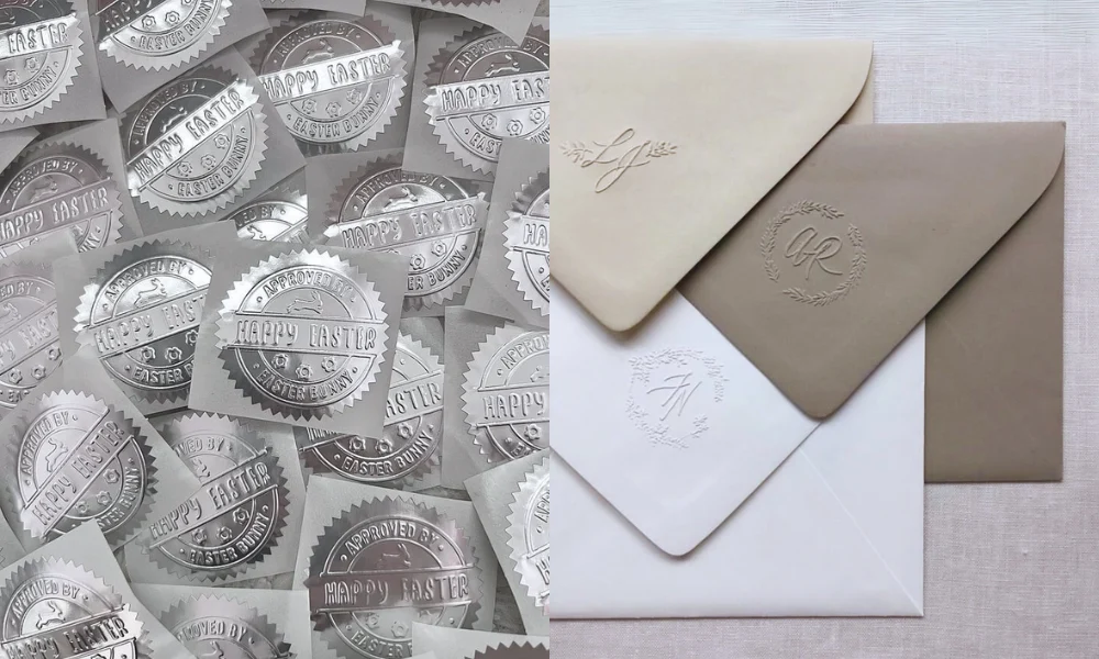 Embossed Stickers vs. Embossers: Which One Should You Actually Buy? 09-Custom-Embossed-Stickers-and-Envelope.webp