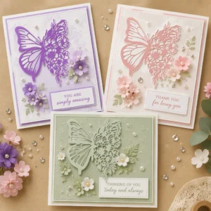 Big Butterfly Metal Cutting Dies with Half Flower Big Butterfly Metal Cutting Dies with Half Flower 1