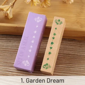 DIY Decoration Flower Border Long Wooden Rubber Stamp DIY Decoration Flower Border Long Wooden Rubber Stamp - Image 5 - Sumflying Craft