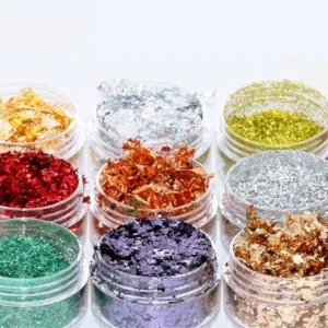 DIY Decorative Crushed Gold Leaves - Image 1 - Sumflying Craft